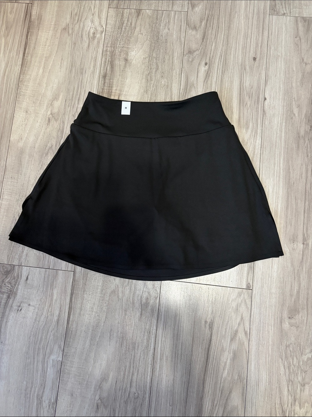 Black Women's Athletic Skort - Brand Not Visible